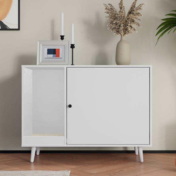 Tucker Murphy Pet™ Hidden Cat Litter Box Enclosure, Cat Litter Box